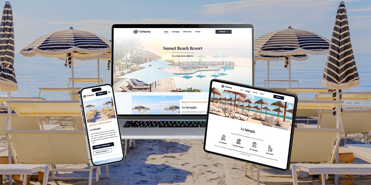 Sito web stabilimento balneare: ottimizzazione e conversioni che contano