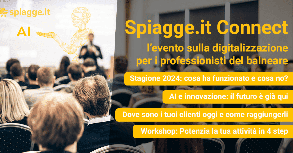 Spiagge.it Connect: l'evento di riferimento per la digitalizzazione del settore balneare