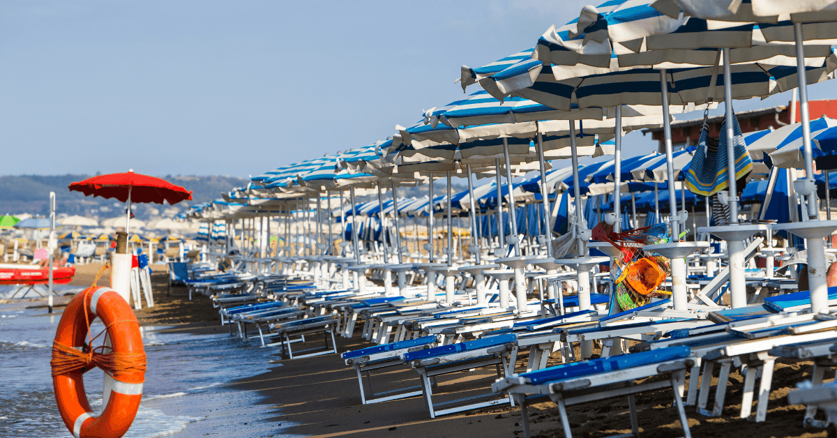 Riaffitto dell'ombrellone: come funziona e i vantaggi