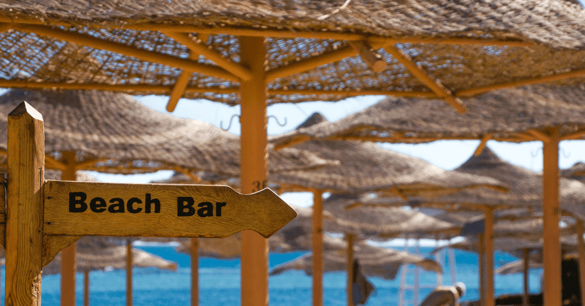 Servizi extra: cibo e bevande sotto l'ombrellone