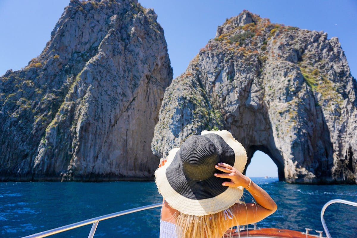 Tour in barca Sorrento e Capri con nuoto e snorkeling