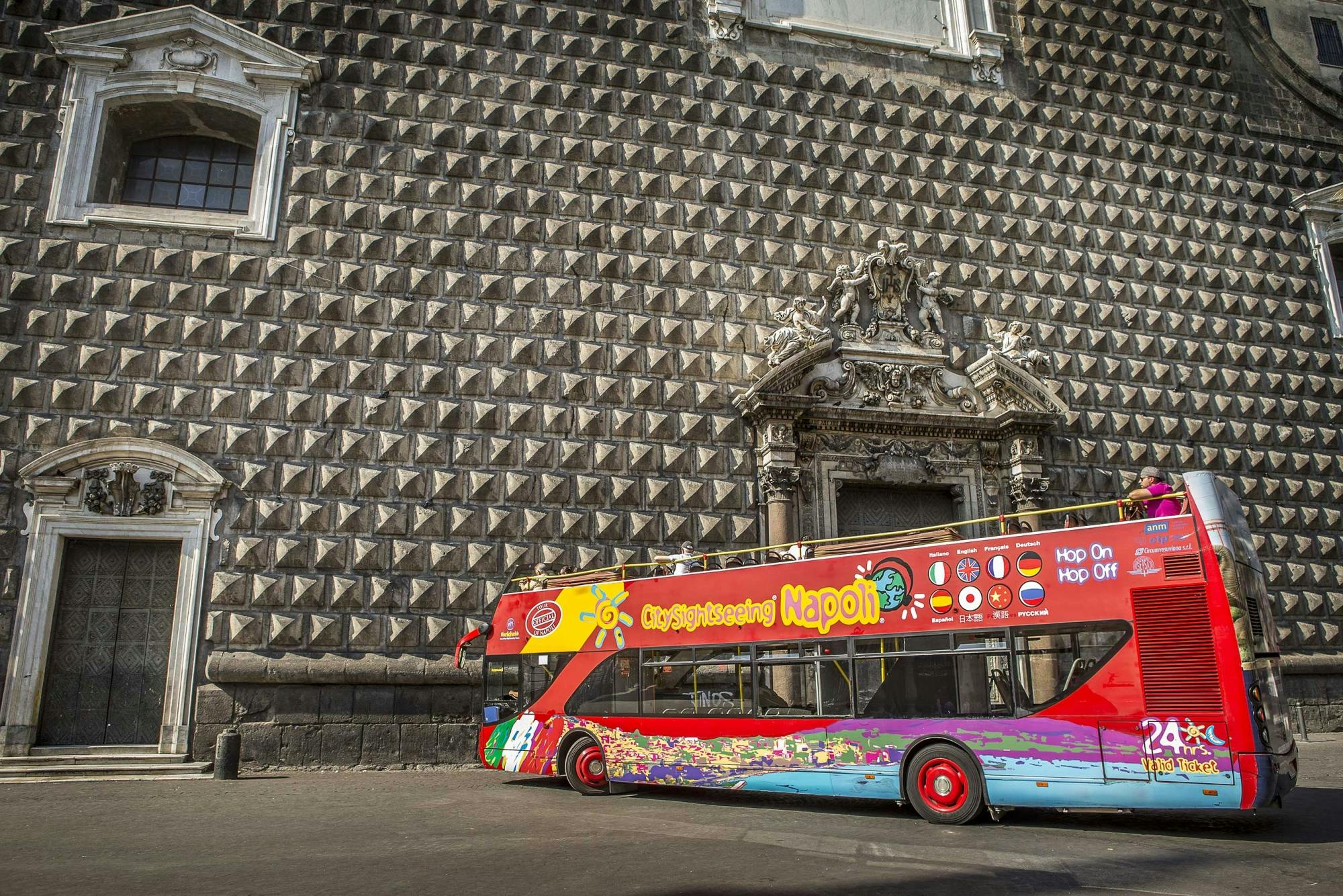 Biglietti autobus hop-on hop-off di Napoli validi 24 ore