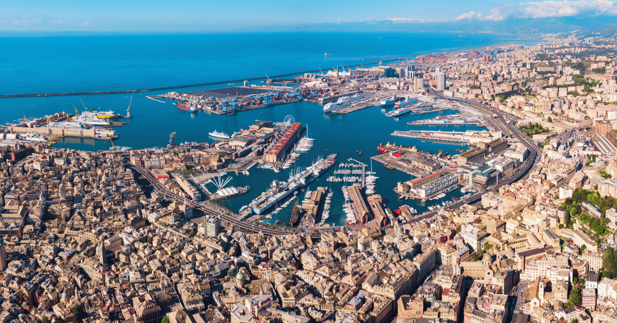 le belle spiagge in provincia di Genova