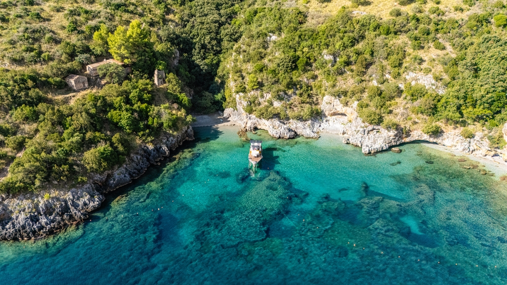 spiagge cilento, baia degli infreschi